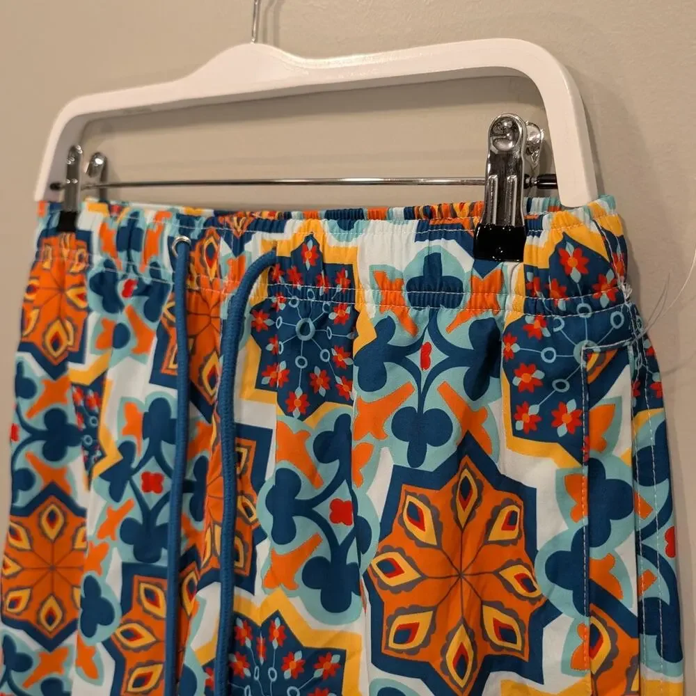 COVE Australia Swim Trunks Lined Stretch Beach Pool Travel Vacation - Size L